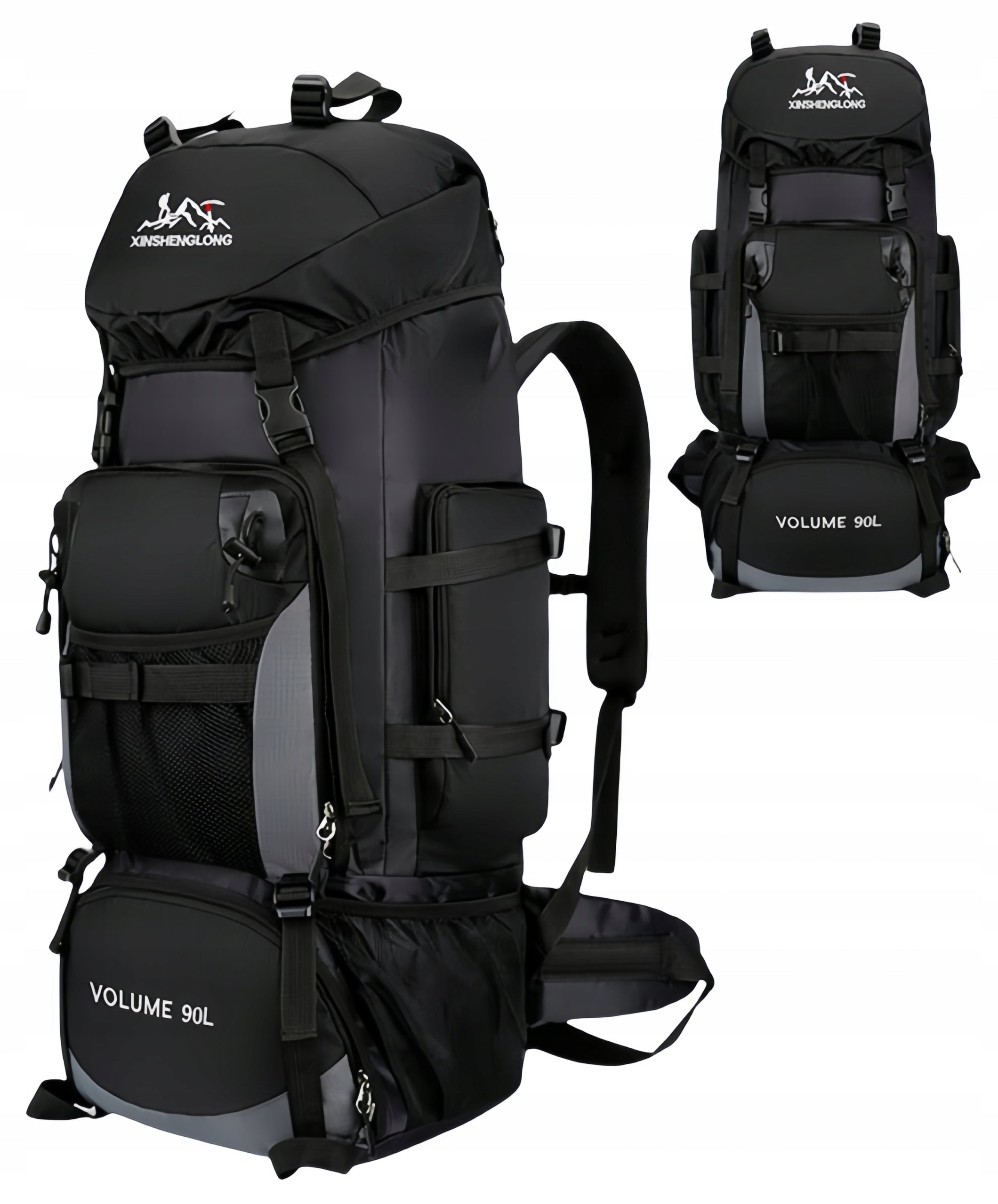 HIKING BACKPACK 90L TREKKING MOUNTAIN TRAVEL