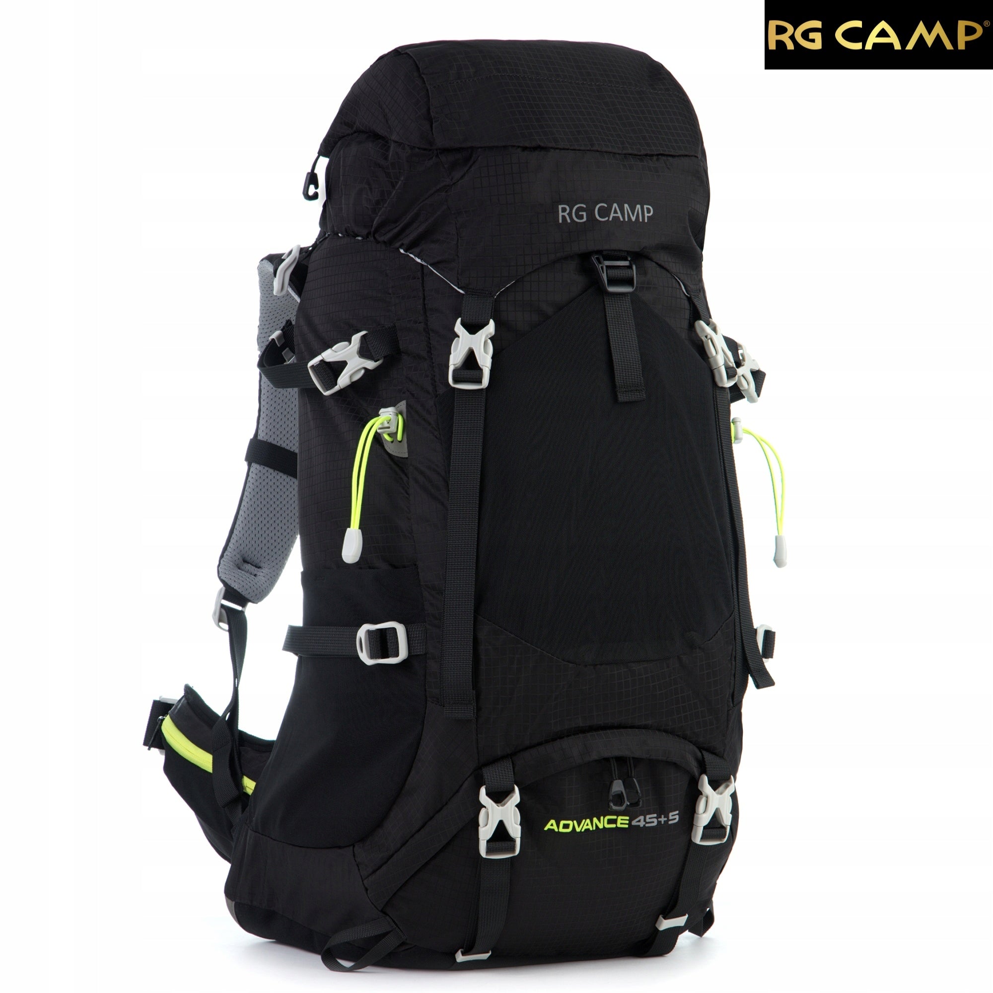 HIKING BACKPACK LARGE 50L trekking mountain women's mountain in the mountains RG CAMP Manufacturer code Plecak trekkingowy 50l podróżny górski PT2