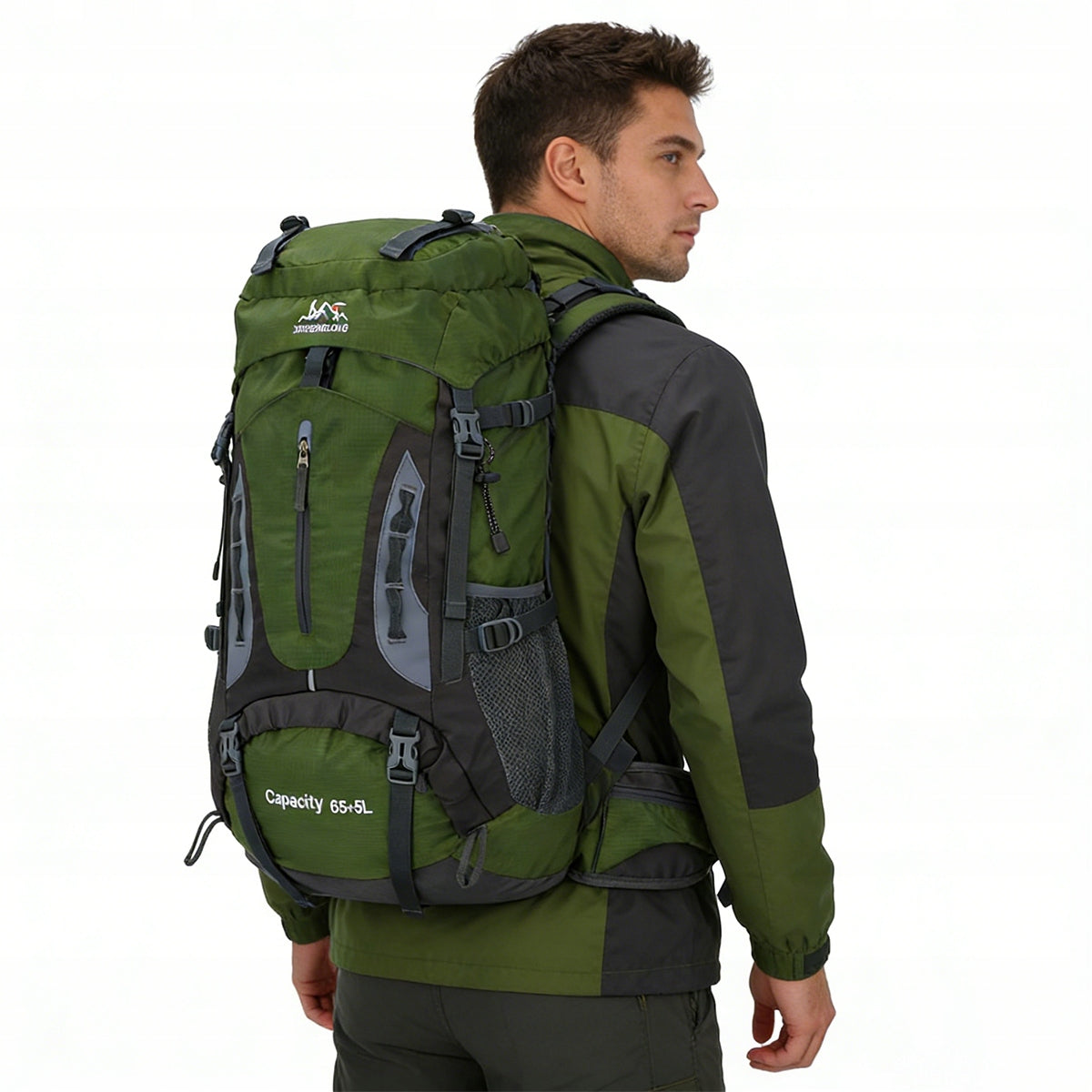 HIKING BACKPACK Large 70L Trekking Mountain Women's Men's Mountain Lightweight Brand no brand