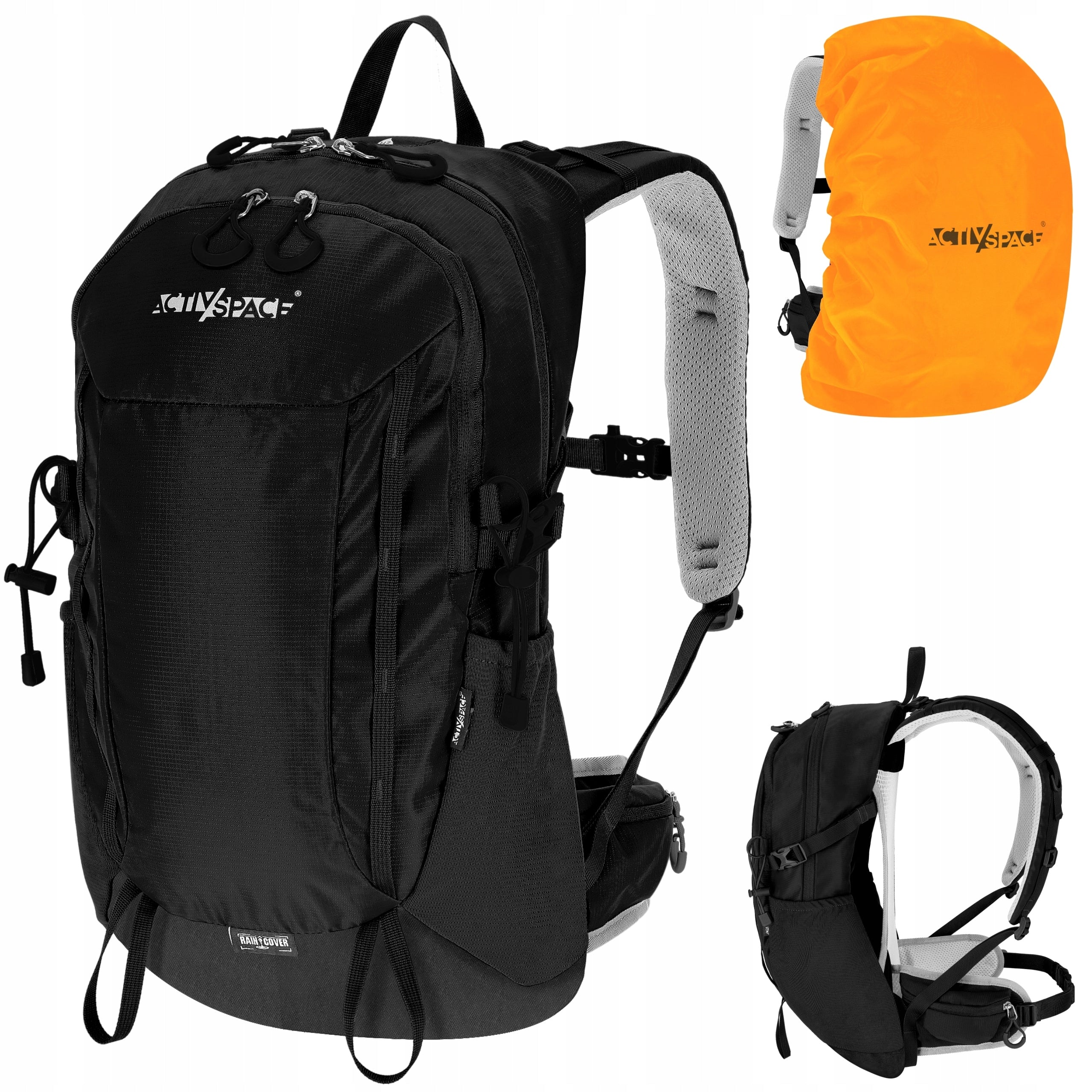 HIKING BACKPACK TREKKING MOUNTAIN IN THE MOUNTAINS 22L MEN'S WOMEN'S WITH FRAME