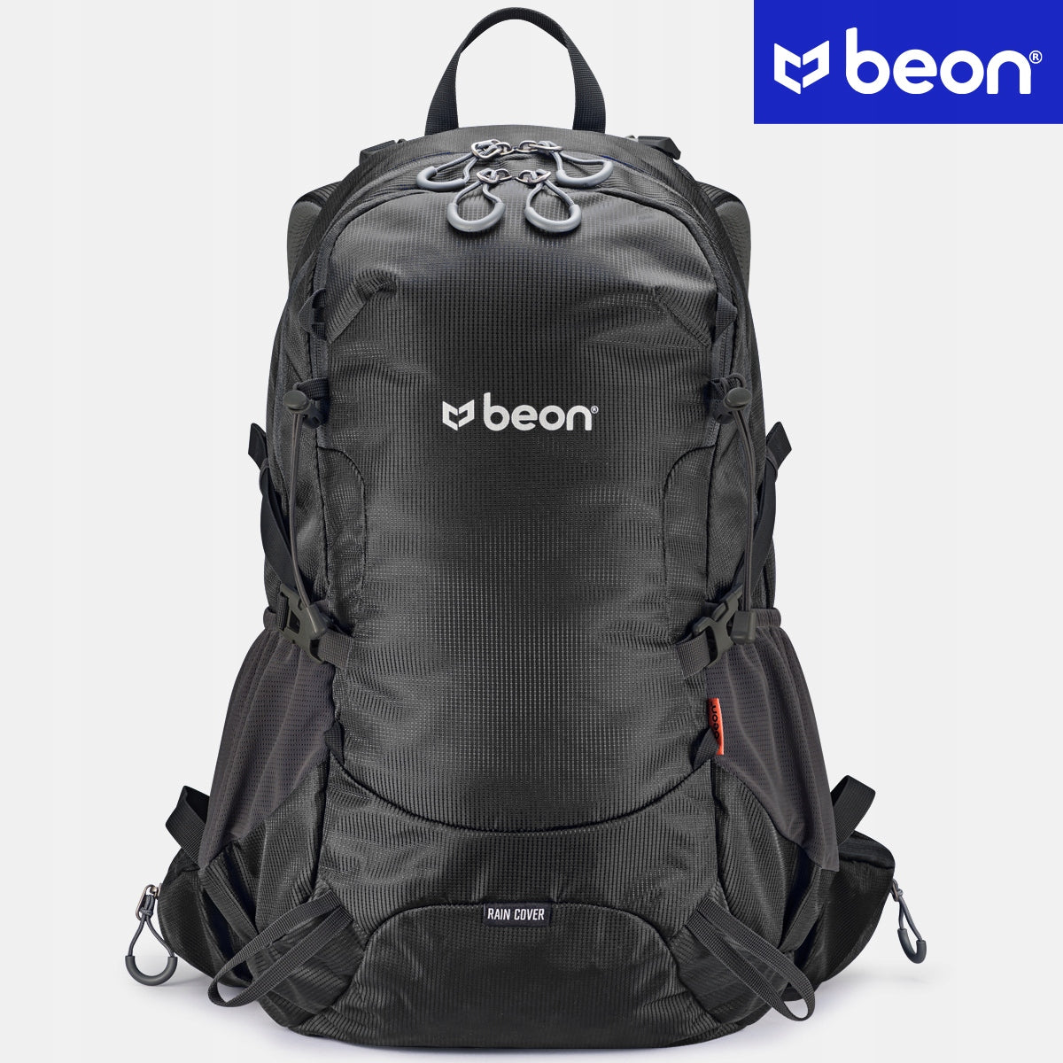 HIKING BACKPACK TREKKING MOUNTAIN IN THE MOUNTAINS 30L MEN'S WOMEN'S STRONG BLACK Brand Beon