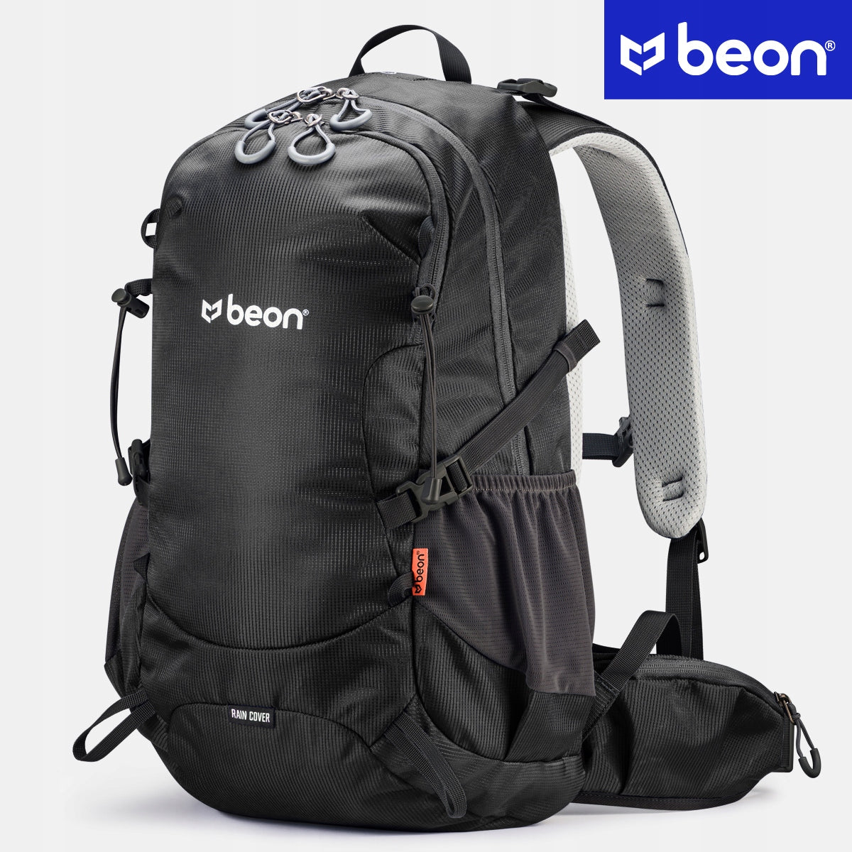 HIKING BACKPACK TREKKING MOUNTAIN IN THE MOUNTAINS 30L MEN'S WOMEN'S STRONG BLACK Color black