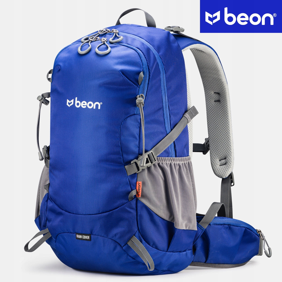 HIKING BACKPACK TREKKING MOUNTAIN IN THE MOUNTAINS 30L MEN'S WOMEN'S STRONG DURABLE Color blue