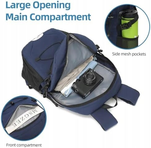 HIKING BACKPACK TREKKING MOUNTAIN IN THE MOUNTAINS 30L STRONG NAVY BLUE Brand no brand