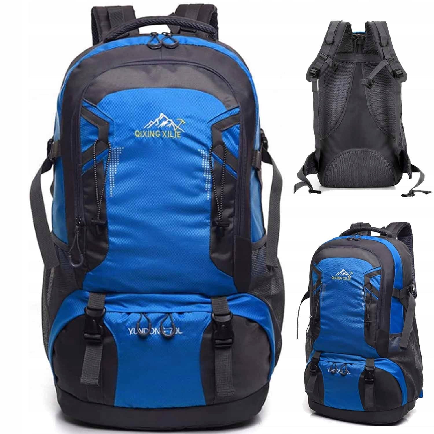 HIKING BACKPACK TREKKING MOUNTAIN IN THE MOUNTAINS 60L MEN'S WOMEN'S STRONG
