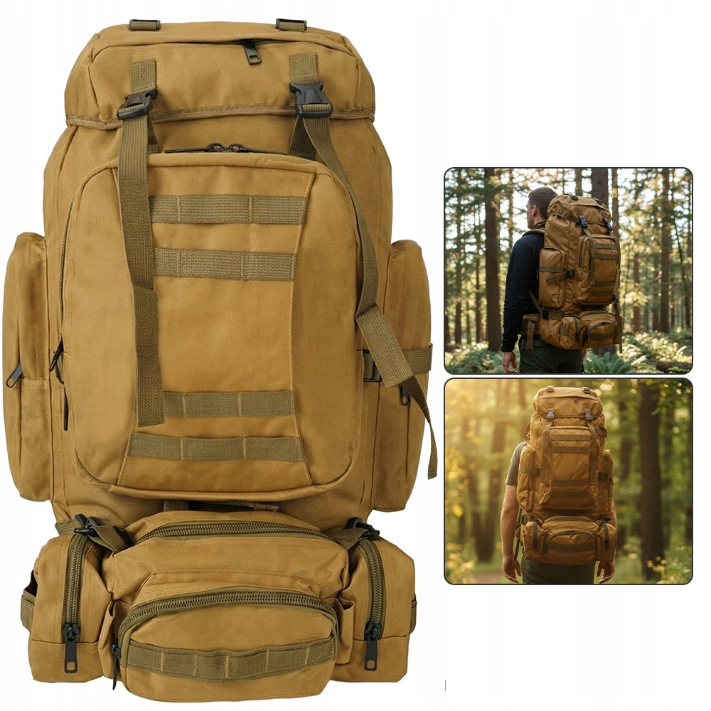 HIKING BACKPACK TREKKING TRAVEL LARGE 100L WATERPROOF Manufacturer code 6SP1228KQsg8cvLr8kC