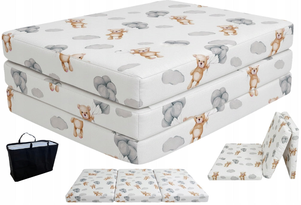 HIKING MATTRESS 120x60 folding POUF BABY BAG for CRIB 23