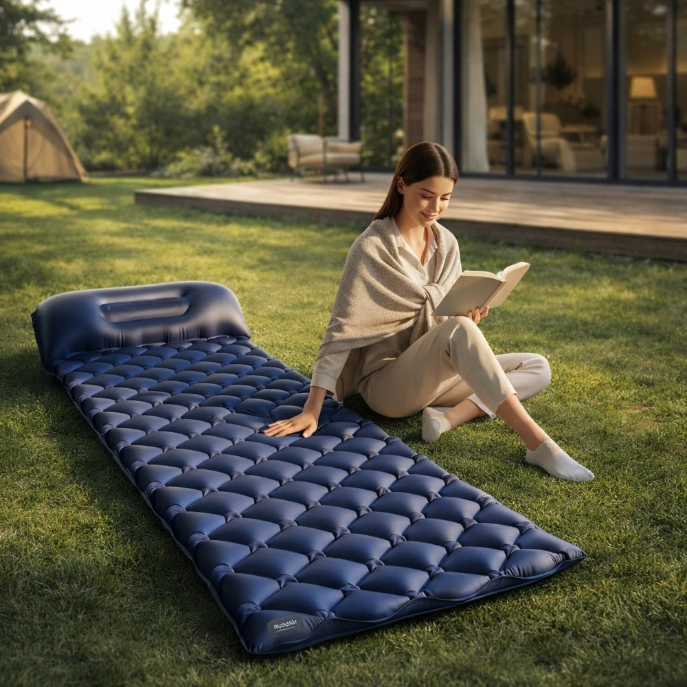 HIKING MATTRESS INFLATABLE SINGLE FOLDING STRONG COVER 190x60cm Manufacturer code 5903728136813