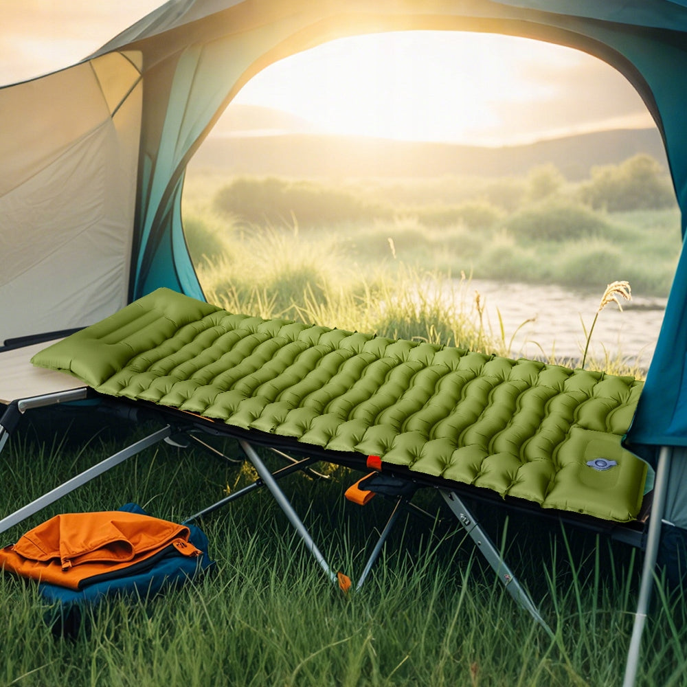 HIKING MATTRESS TREKKING INFLATABLE ULTRALIGHT MAT WITH BUILT-IN PUMP Manufacturer code MATERAC DMUCHANY