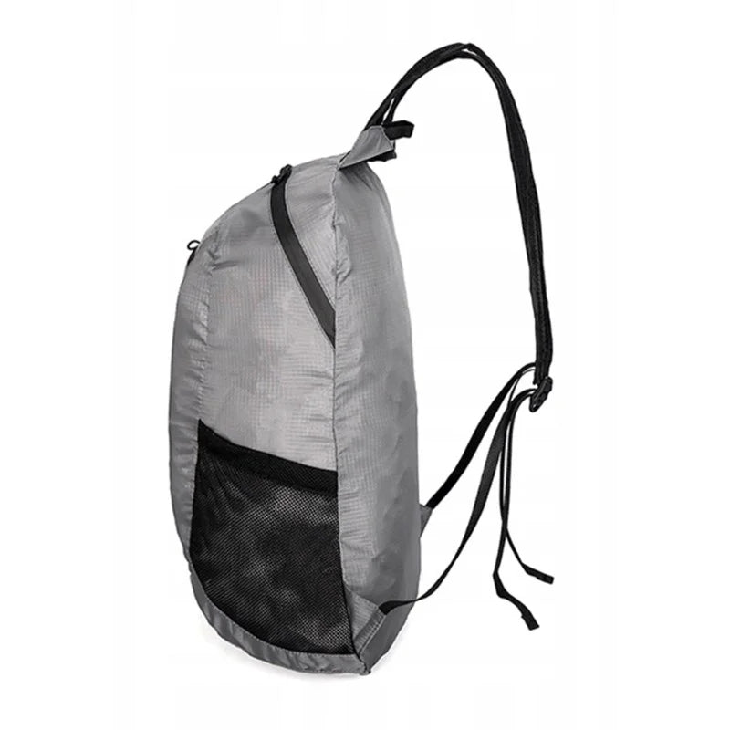 HIKING POCKET BACKPACK WATERPROOF 20L GREY BLACK RAINPROOF Manufacturer code K15L