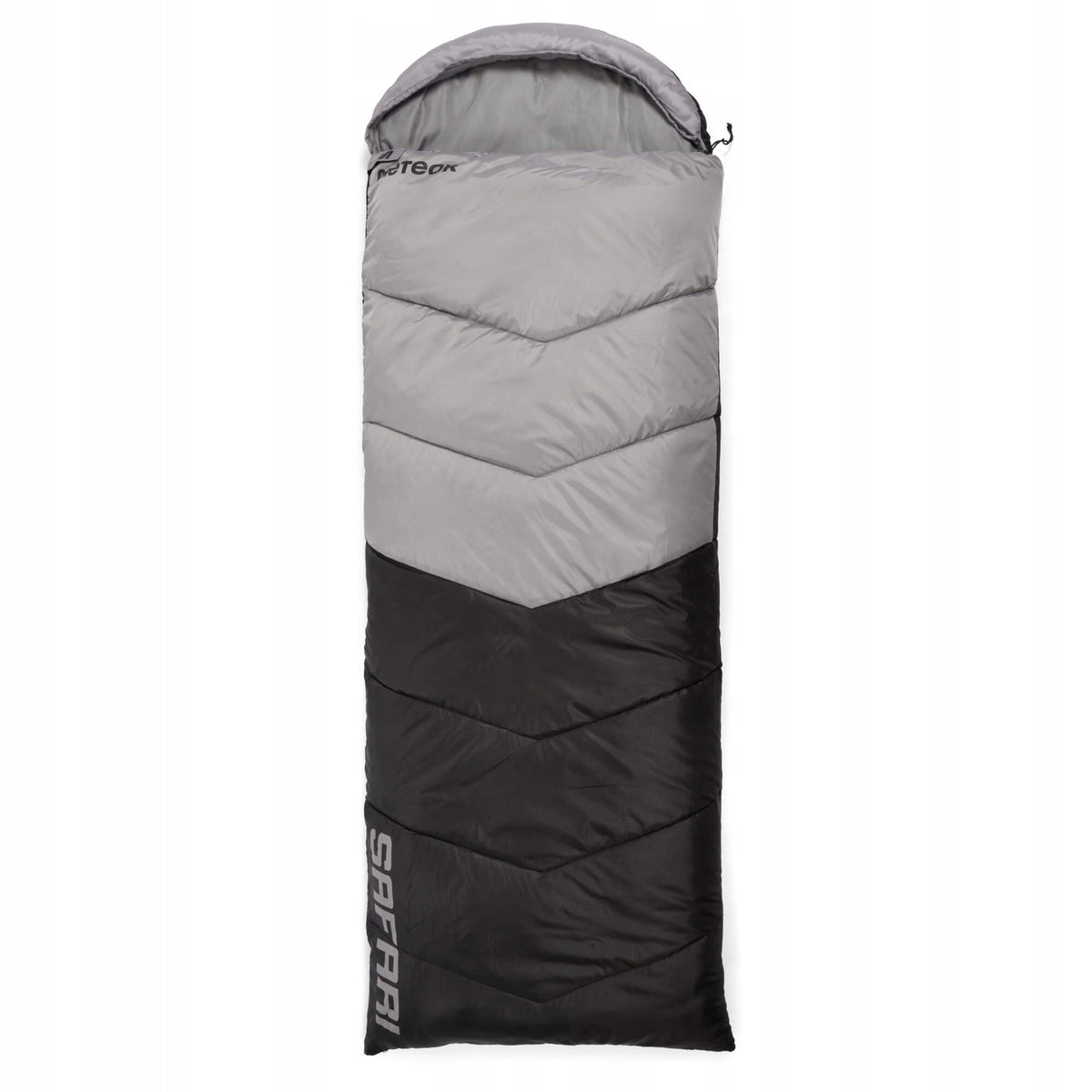HIKING SLEEPING BAG FOR TENT QUILT WITH HOOD LIGHT METEOR 220x80 right Manufacturer code 17372