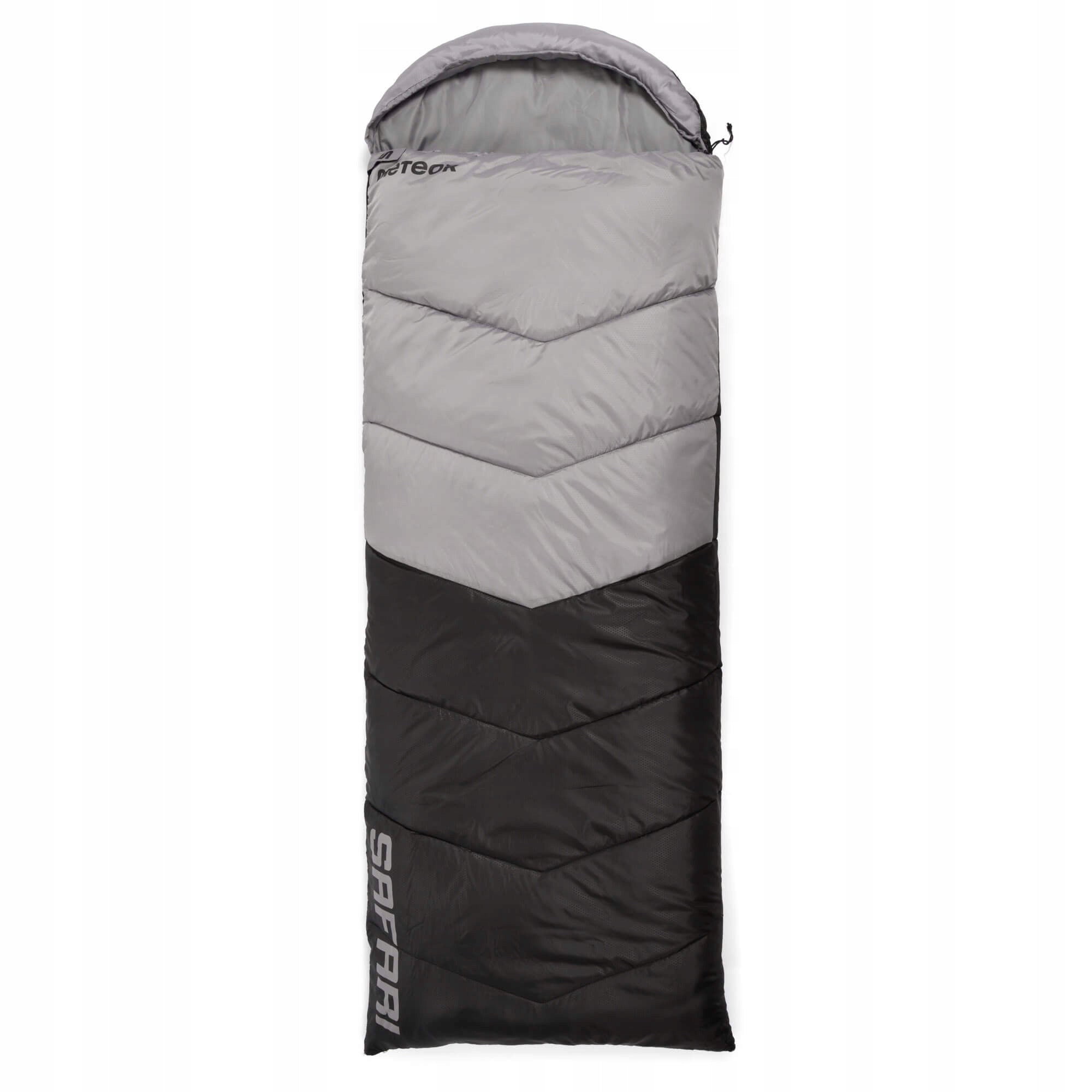 HIKING SLEEPING BAG FOR TENT QUILT WITH HOOD LIGHT METEOR 220x80 right Manufacturer code 17372