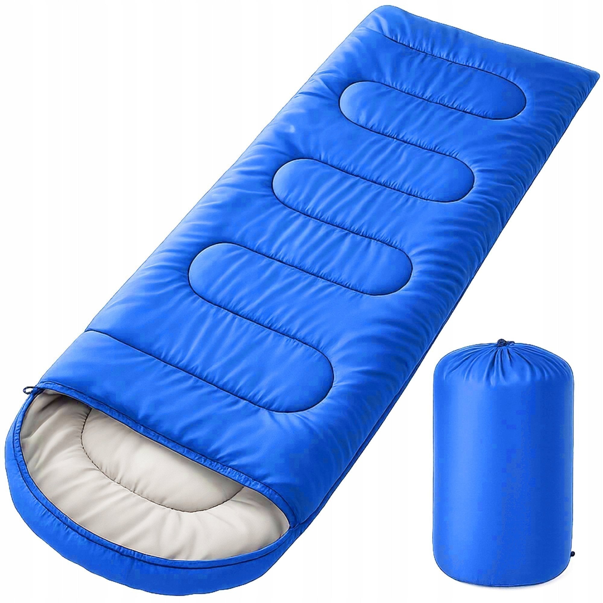 HIKING SLEEPING BAG MILITARY CAMPING DUVET HOOD MUMMY WARM + COVER