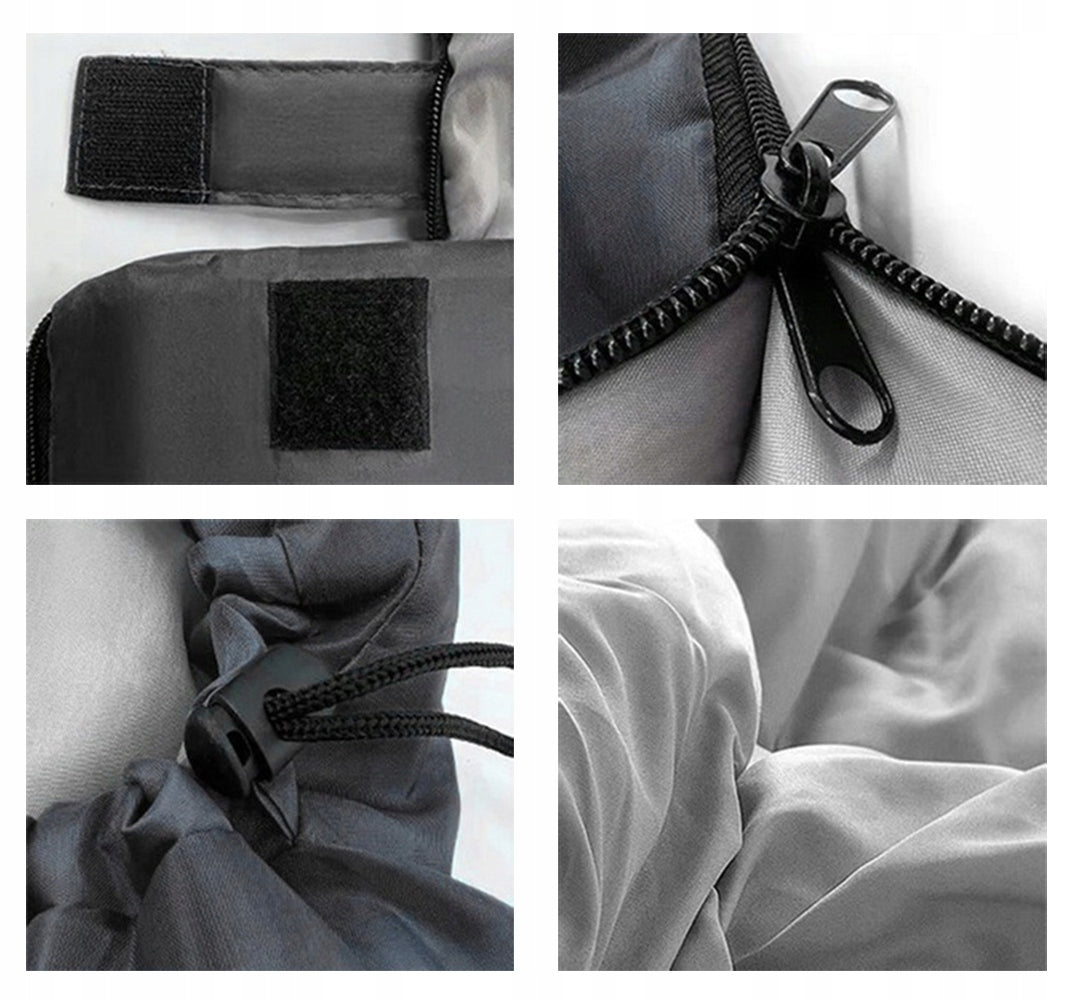 HIKING SLEEPING BAG MUMMY DUVET 2in1 HOOD COVER WARM LIGHT 210x75 CM Packaging status original