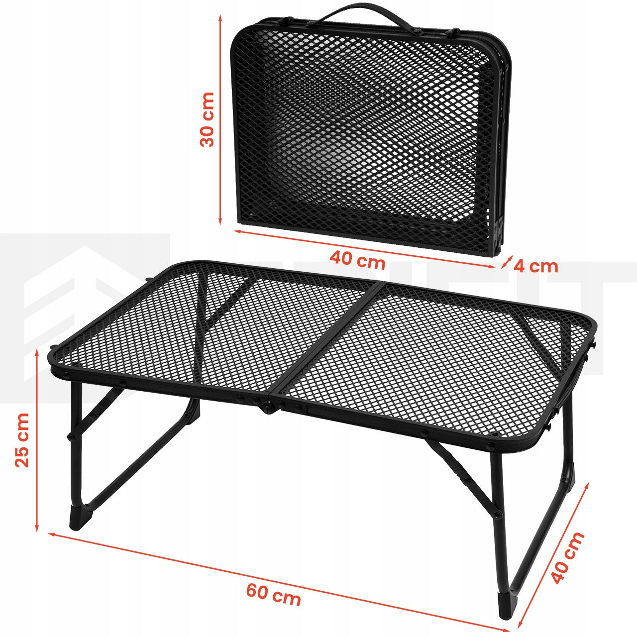 HIKING TABLE FOLDING CAMPING TABLE IN ALUMINUM SUITCASE Manufacturer code 114016