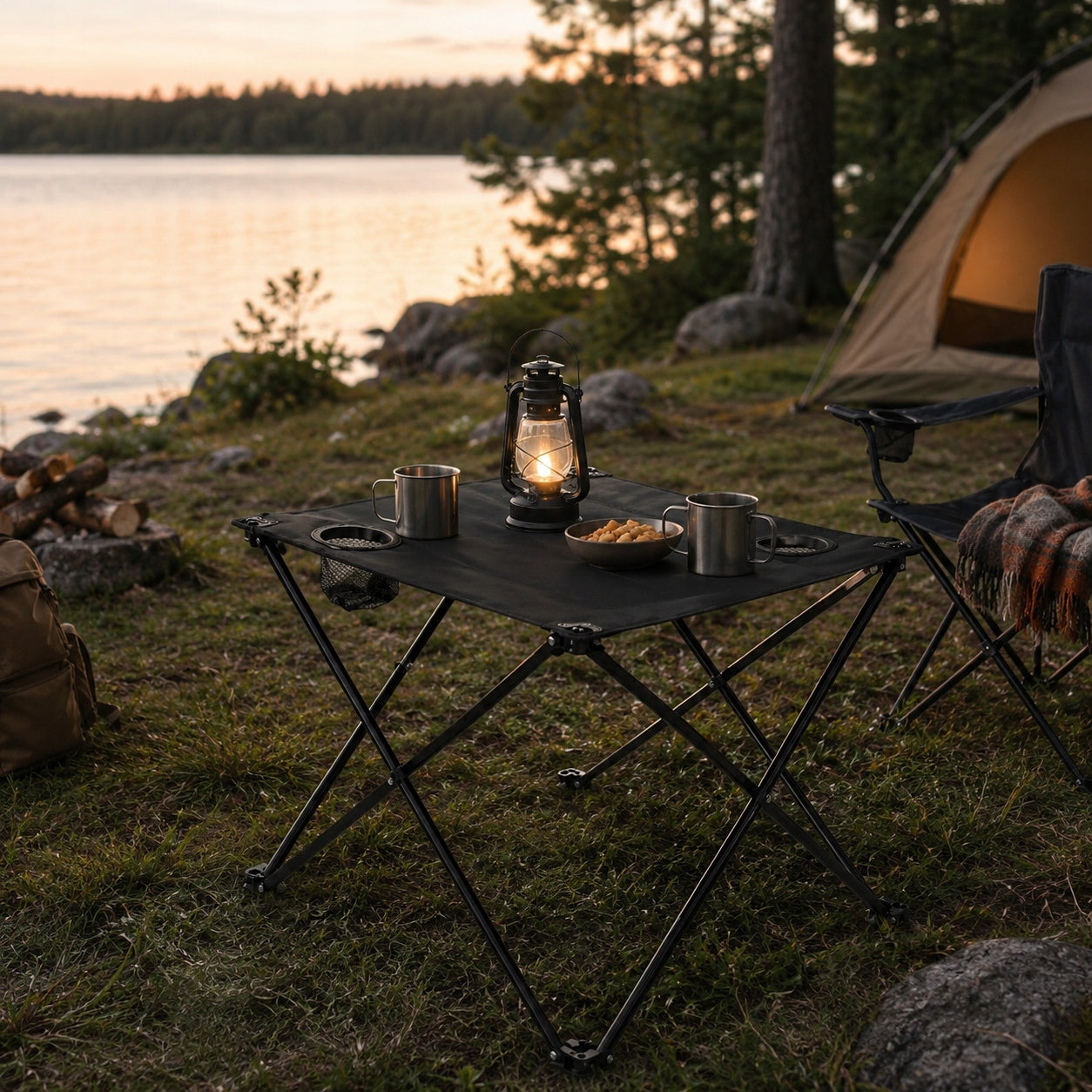 HIKING TABLE FOLDING FISHING CAMPING TABLE FOR CAMPING UNDER TENT Manufacturer code STOLIK006