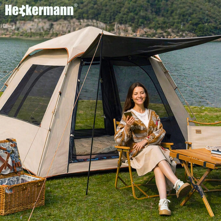 HIKING TENT 2 PERSON FOLDING CAMPING WATERPROOF 210x210x145cm Number of people 2