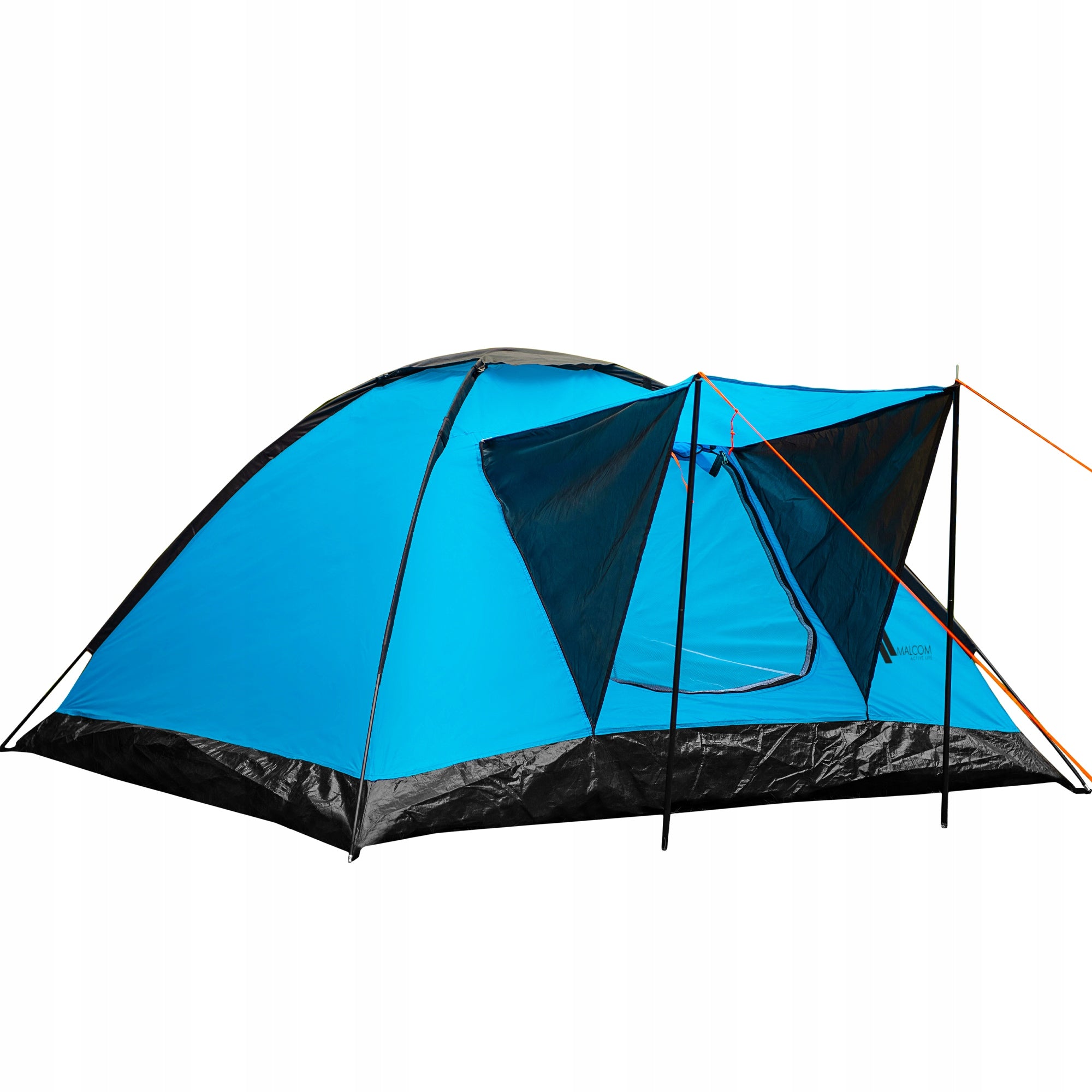 HIKING TENT LARGE CAMPING WATERPROOF 4 PERSON DURABLE Packaging status original