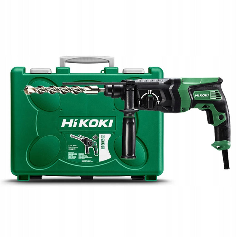 HIKOKI H-DH26PC SDS Plus hammer drill 830 W 3.2 J mains power supply