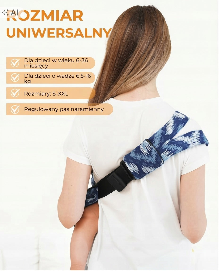 HIP CARRIER GAGAKU TODDLER SLING CARRIER + BEIGE CARRIER CASE Manufacturer code GGKSC2401