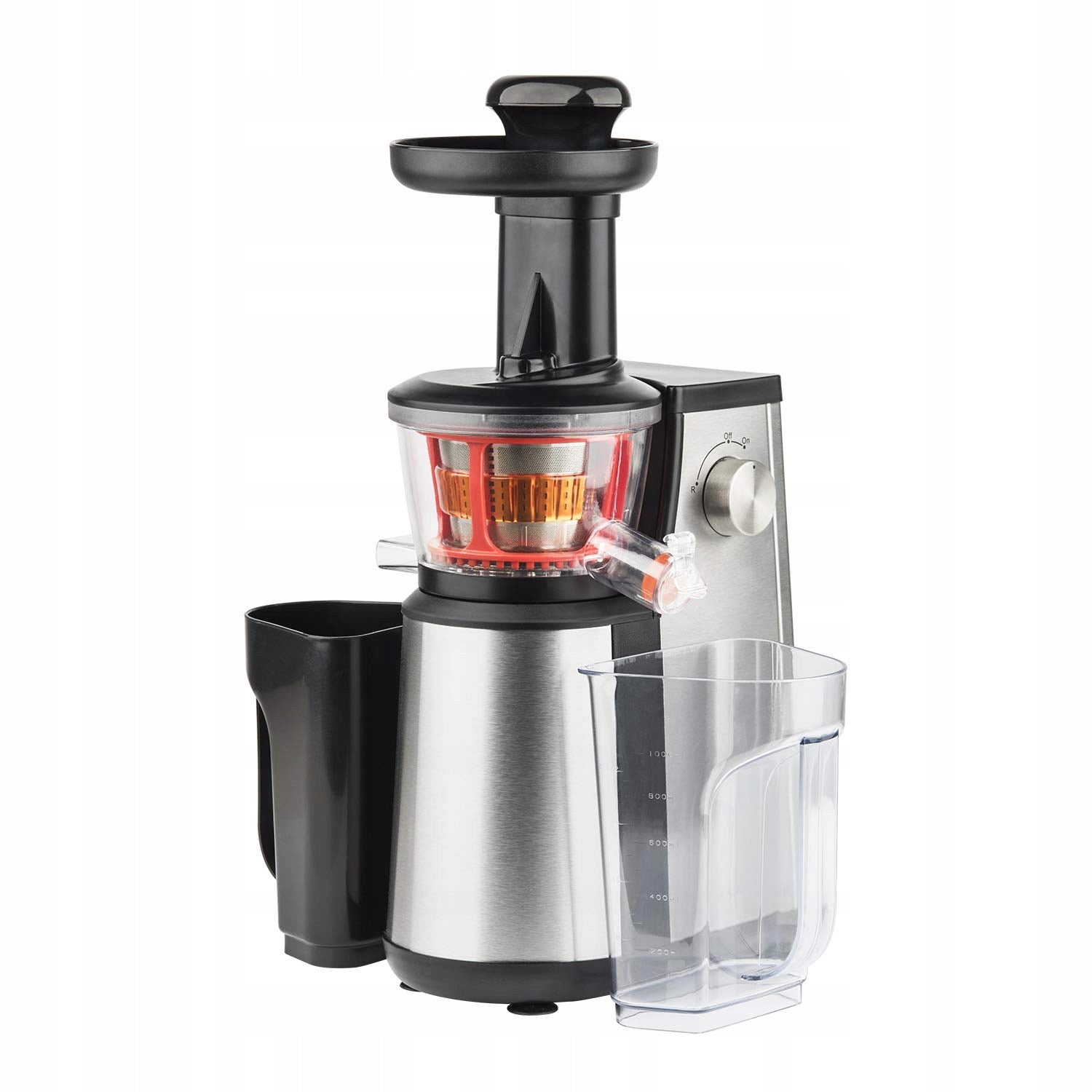 HKOENIG Slow Speed Juicer 1L 400W Stainless Steel Black Power rating 400 W