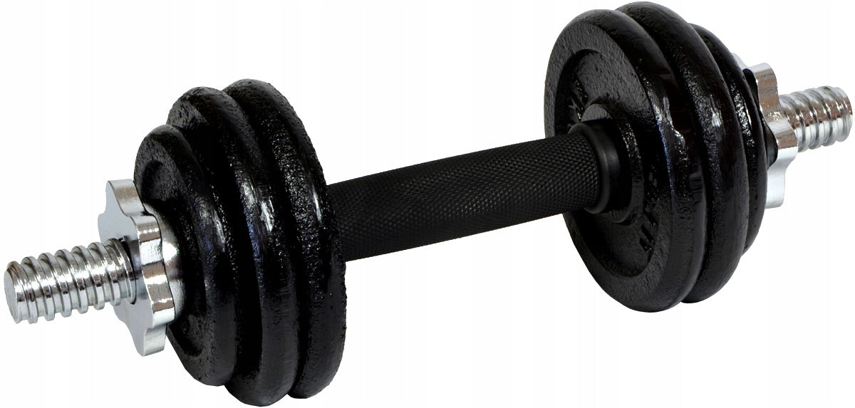 HMS Dumbbell Cast Iron Dumbbell Adjustable 7 kg