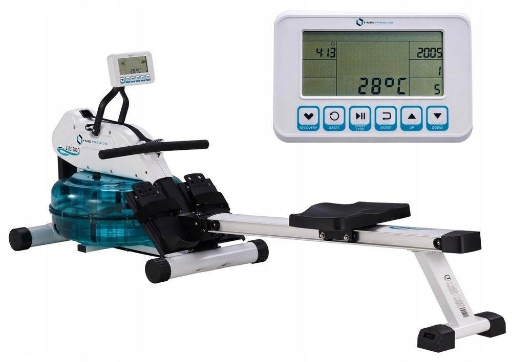 HMS Water Rowing Machine Exercise Rowing Machine Training With Resistance Adjustment