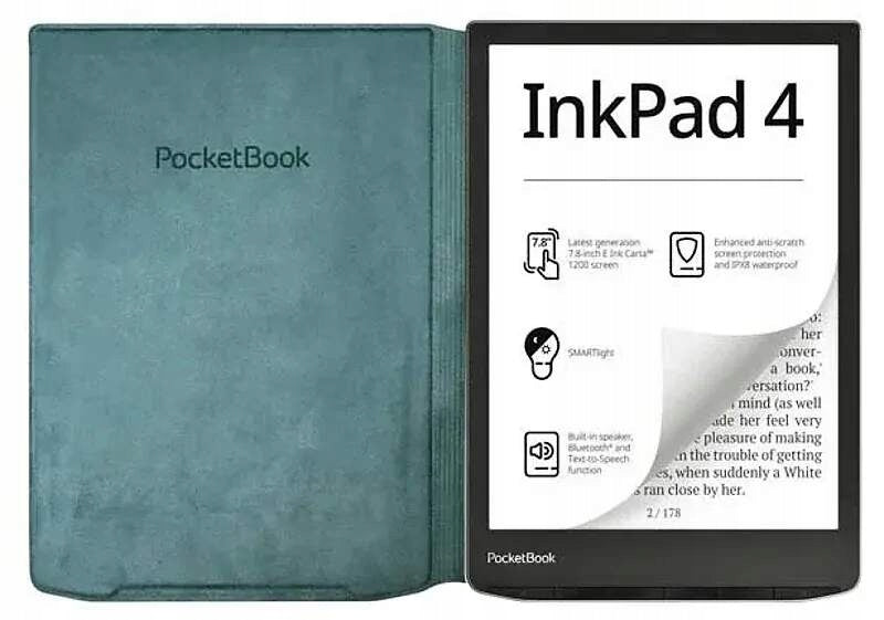 HN-FP-PU-743G-SG-WW Flip, obal na Pocketbook 743C / 743G - zelené, originál EAN (GTIN) 7640152096983