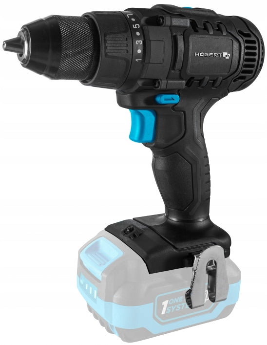 HOGERT Cordless Drilling Machine 50Nm 18V HT2E220-0DD