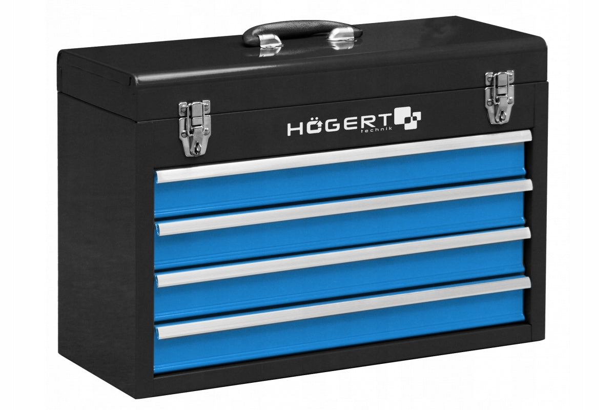 HOGERT PORTABLE METAL TOOL BOX FOR TOOLS HT7G075