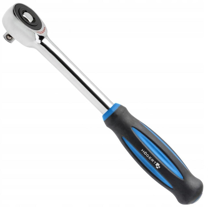HOGERT RATCHET WITH SWIVEL HANDLE 1/4" 60 TEETH GTV