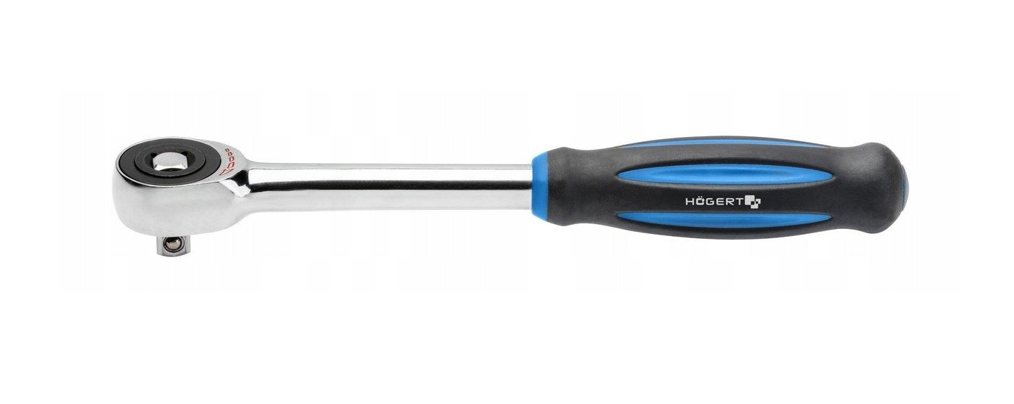 HOGERT Ratchet with 1/2" rotating handle, 60 teeth, CrMo HT1R372