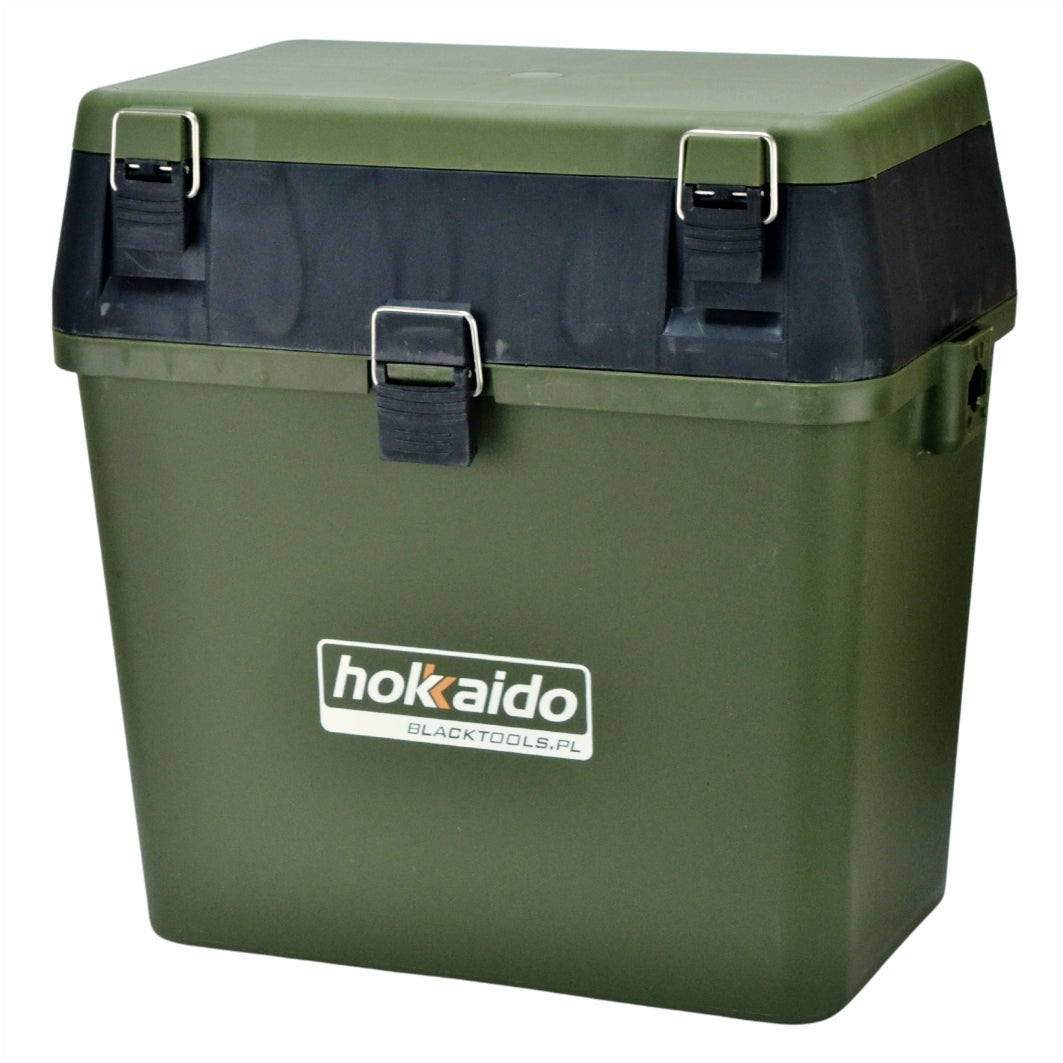 HOKKAIDO FISHING BOX 3IN1 SEAT STOOL WITH COMPARTMENTS AND BOX Model Fishing Takle Boxes Series