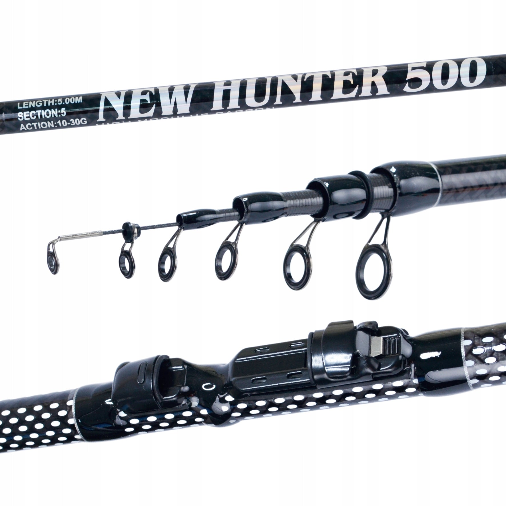 HOKKAIDO NEW HUNTER 5M HIGH MODULUS CARBON BOLONKA 10-30g 250g HK. Manufacturer code W11144