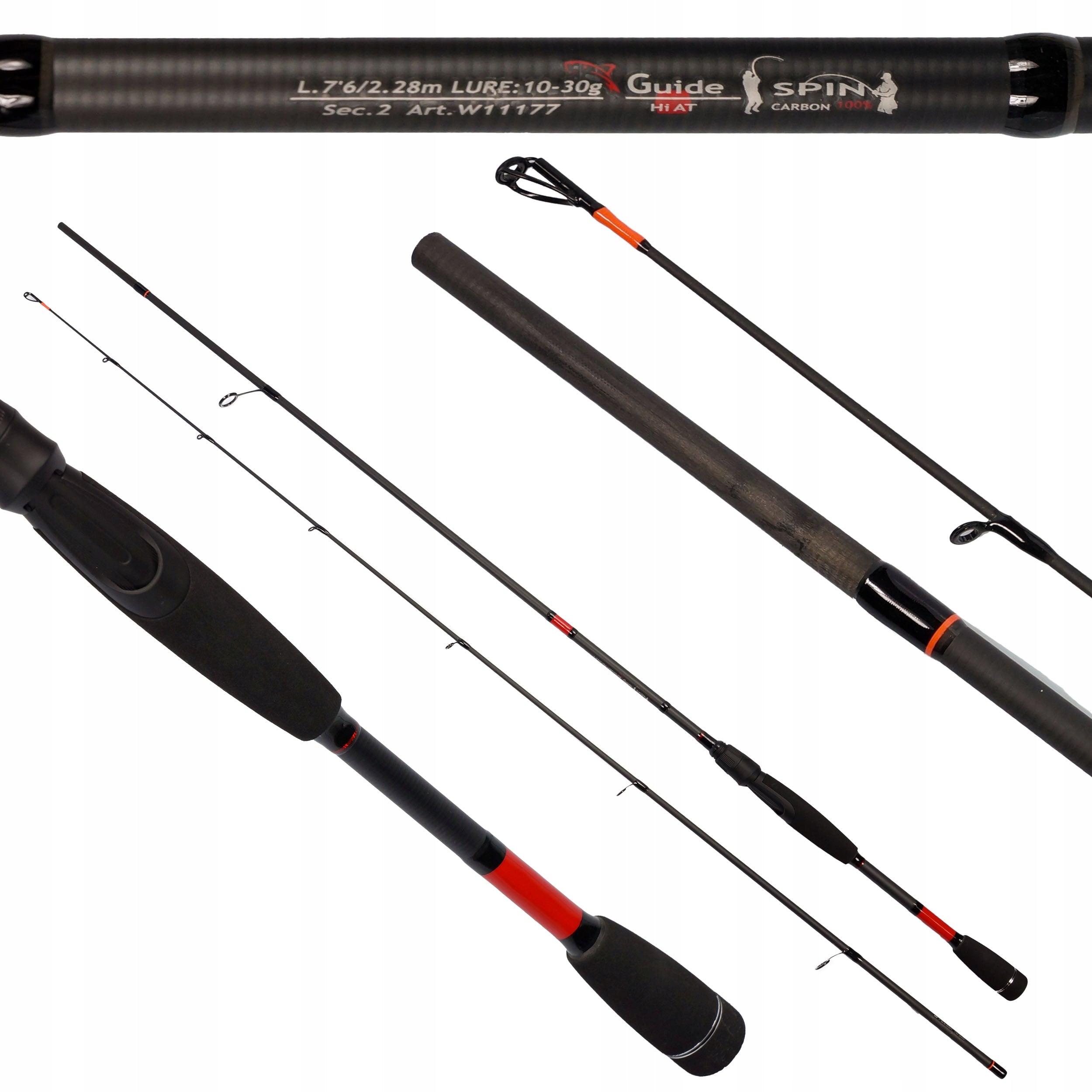 HOKKAIDO SPINNING ROD MODEL BRIGHT AT 3-15G 2.1M HIGH MODULUS CARBON