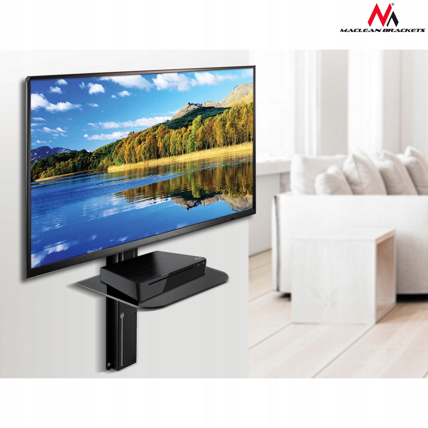 HOLDER HANGER TV LED LCD WITH SHELF RTV BYDGOSZCZ Manufacturer code MC-772