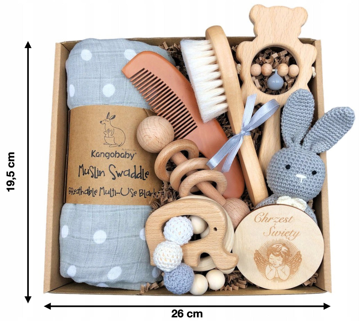 HOLY BAPTISM gift for child layette + BOX Brand no brand