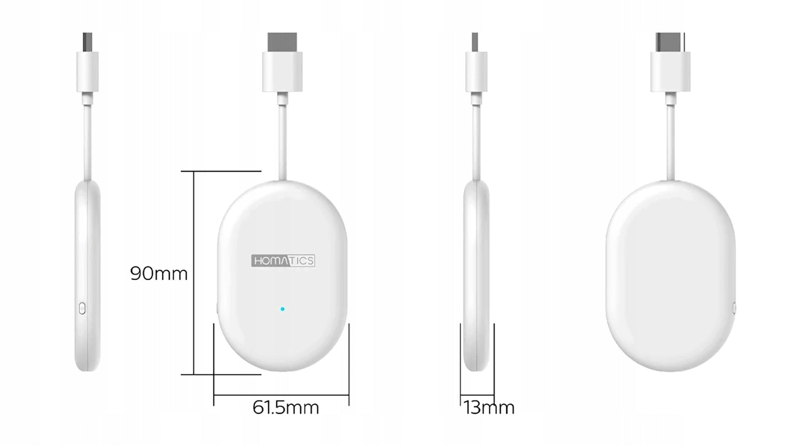 HOMATICS DONGLE LITE 4K V2 ANDROID TV 14 32GB FLASH Google TV ChromeCast Packaging status original