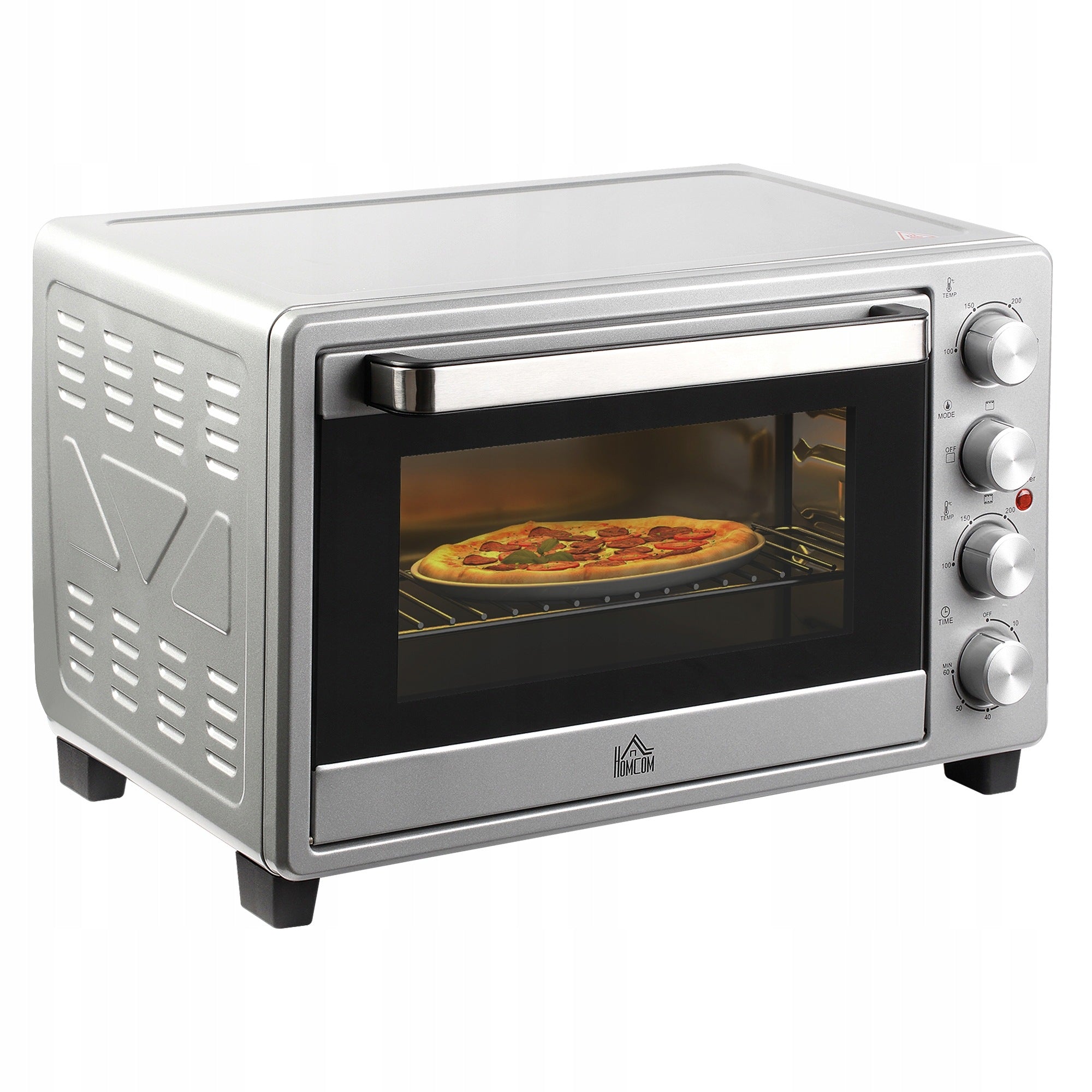 HOMCOM Mini oven 32 l, electric, 3 levels