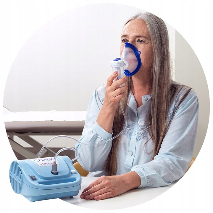 HOME AND PROFESSIONAL INHALER FLAEM HOSPINEB ADVANCED PARAMETERS Manufacturer code 8018294011277