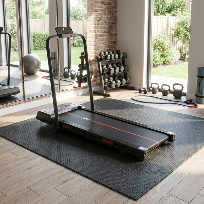 HOME ELECTRIC TRAINING TREADMILL FOLDING RUN 12 KM/H 120 KG WITH REMOTE CONTROL Packaging status original