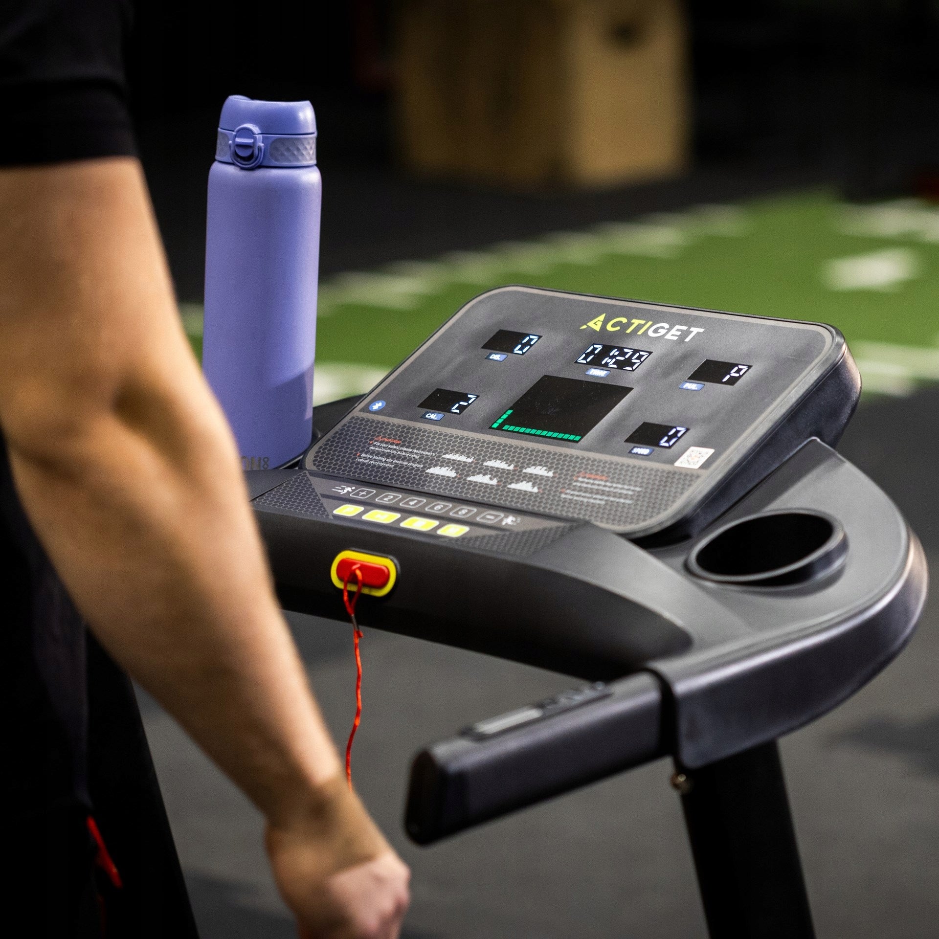 HOME ELECTRIC TREADMILL FOR WALKING RUNNING 16km TILT ADJUSTMENT Manufacturer code ACT0172