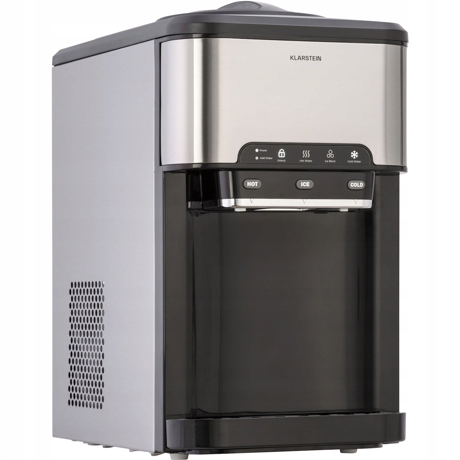 HOME ICE MAKER KLARSTEIN WATER DISPENSER 20KG/24H BLACK
