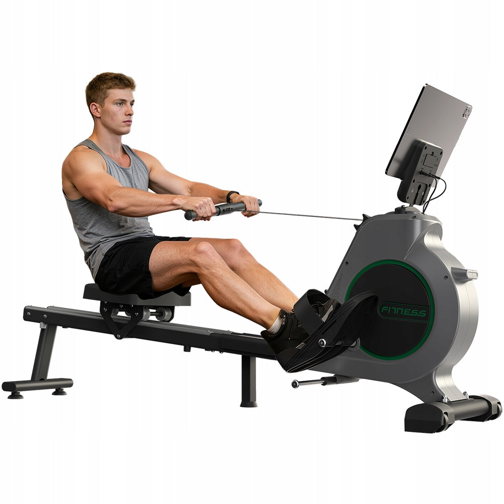 HOME MAGNETIC EXERCISE ROWING MACHINE FOLDING ROWING JUICEASE QK-530 Packaging status original