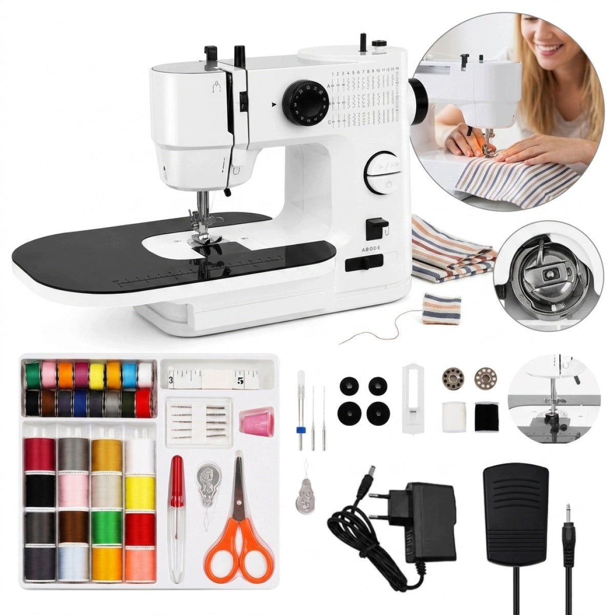 HOME MECHANICAL SEWING MACHINE 39 TYPES OF STITCHES