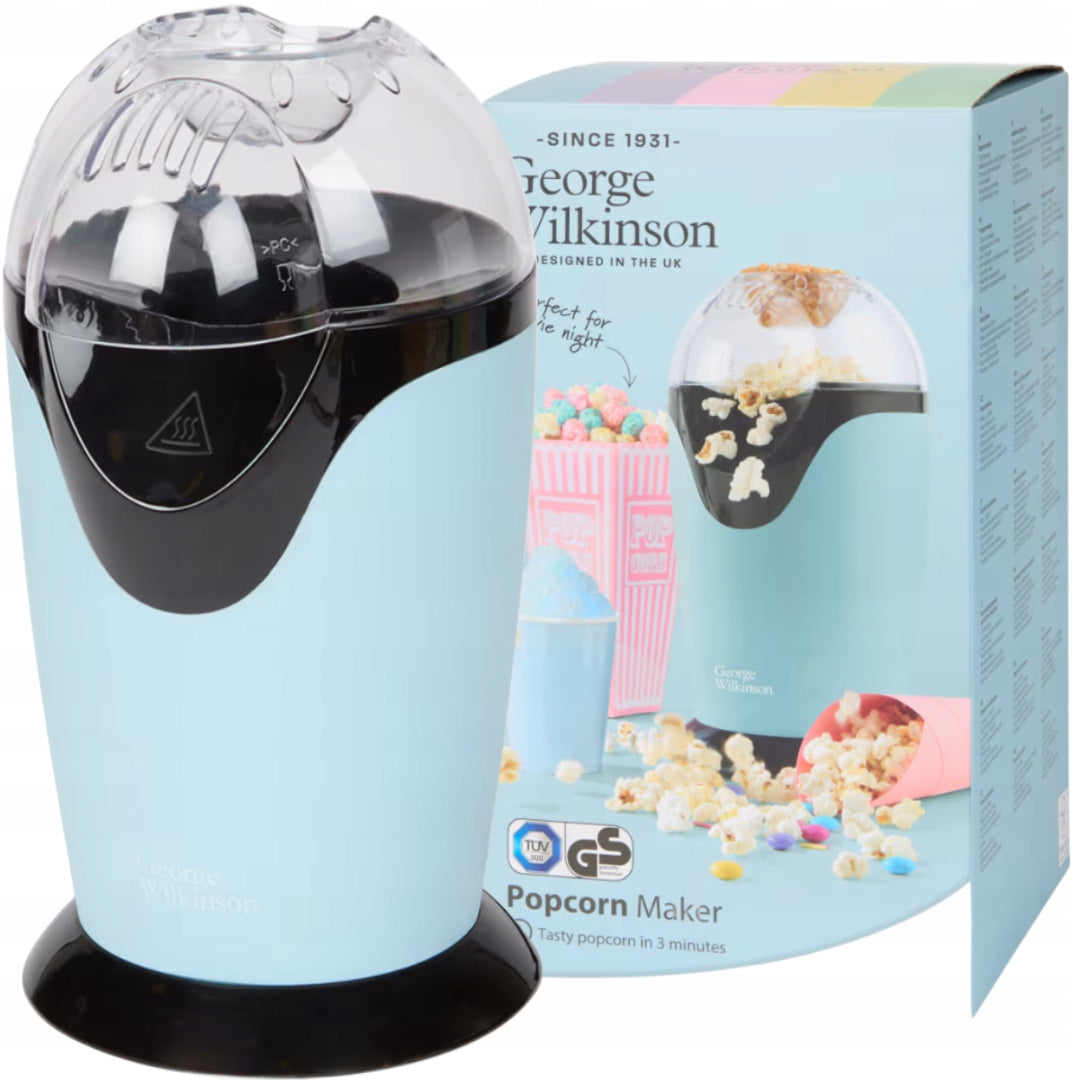 HOME POPCORN MAKING MACHINE DEVICE MEASURING MACHINE blue