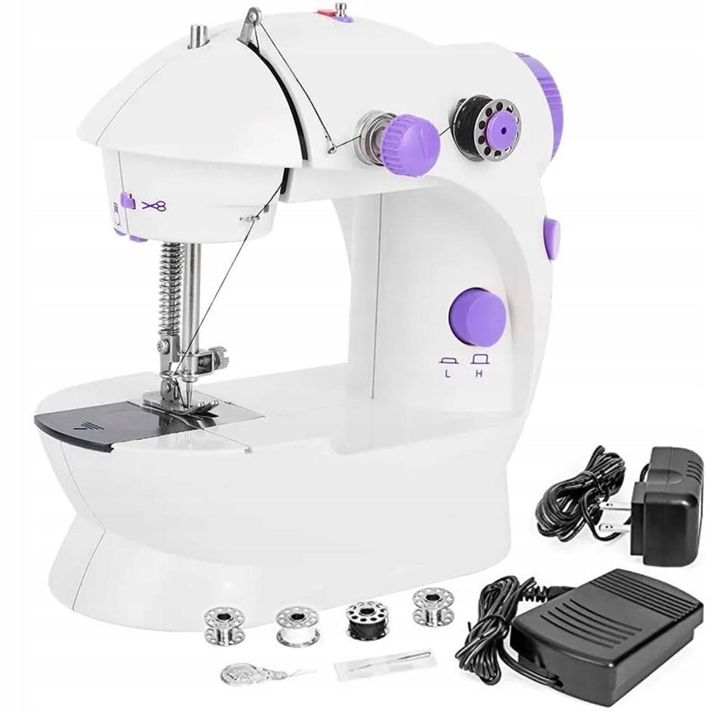 HOME PORTABLE MINI SEWING MACHINE THREAD NEEDLE POWER SUPPLY DRIVE Brand no brand