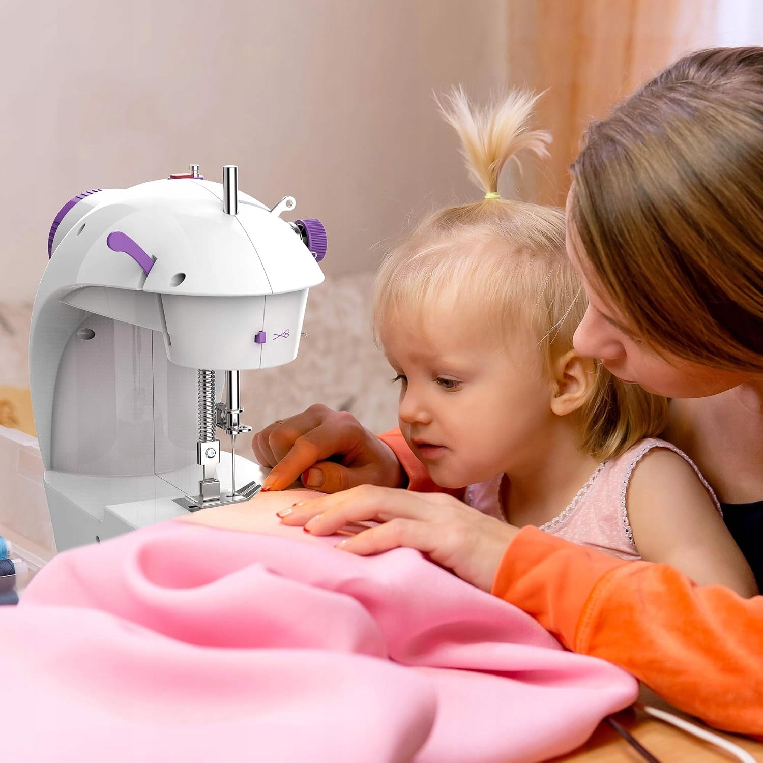 HOME SEWING MACHINE FOR CHILDREN LED FOR COTTON, FELT, THIN LEATHER Brand no brand