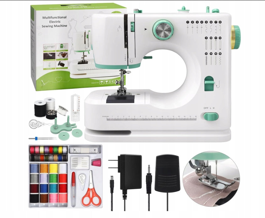 HOME SEWING MACHINE MECHANICAL 16 TYPES OF STITCHES WITH pedal + FREEBIES Manufacturer code FHSM-520