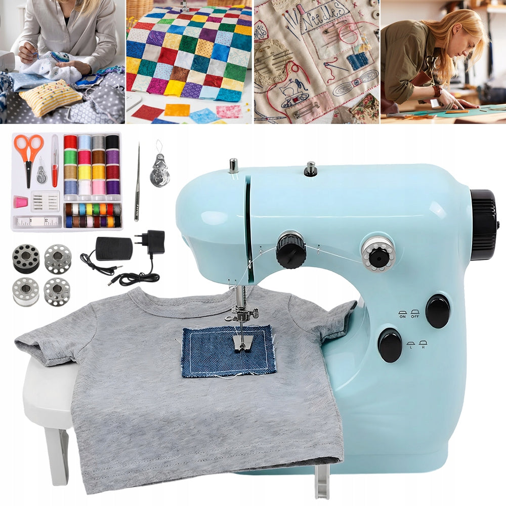 HOME SEWING MACHINE SMALL MULTIFUNCTIONAL EASY TO OPERATE TWO-SPEED Packaging status original